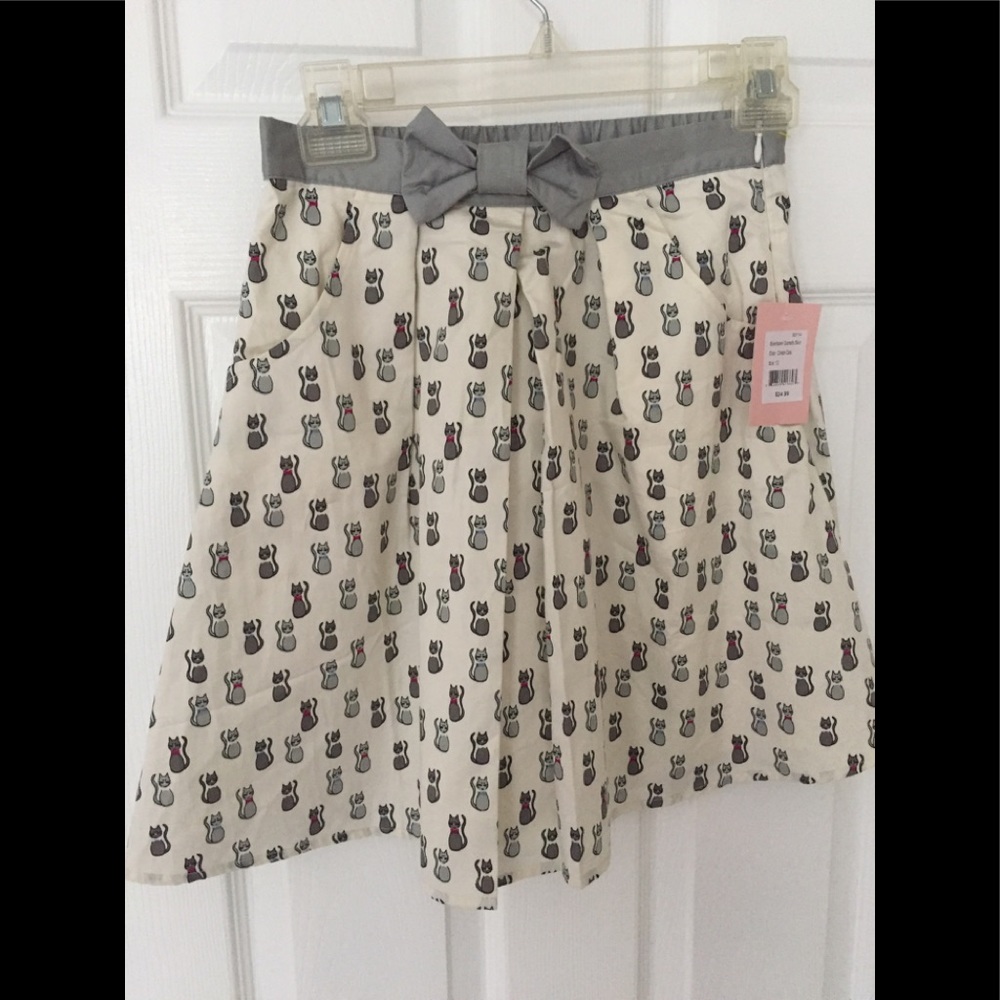 NWT Penny Candy Cat Motiff Skirt Sz 12